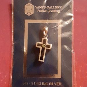 Real sterling silver necklace pendant